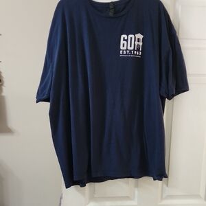 Gildan Dark Blue Short Sleeve Tee